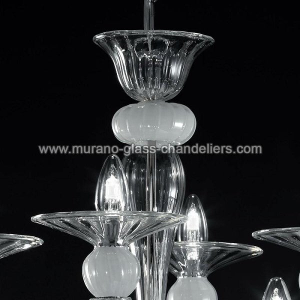 MURANO GLASS CHANDELIERSۥꥢͥ󥬥饹ǥꥢ12WOLFGANGסW900H540mm