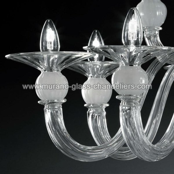 MURANO GLASS CHANDELIERSۥꥢͥ󥬥饹ǥꥢ12WOLFGANGסW900H540mm