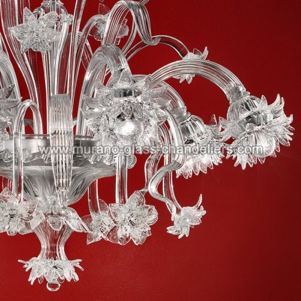 MURANO GLASS CHANDELIERSۥꥢͥ󥬥饹ǥꥢ6BRINAסW900H1000mm