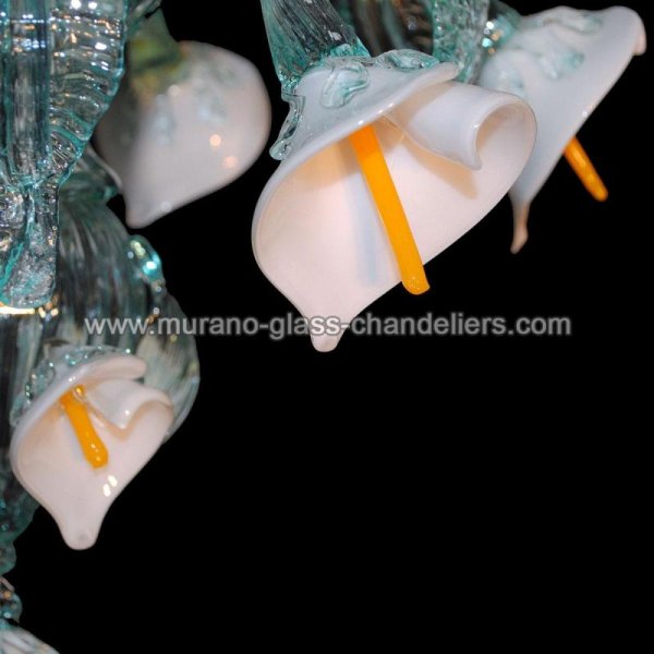 MURANO GLASS CHANDELIERSۥꥢͥ󥬥饹ǥꥢ12CALLE BIANCHEסW1200H900mm