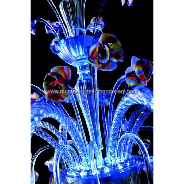 MURANO GLASS CHANDELIERSۥꥢͥ󥬥饹ǥꥢ8CARNEVALEסW900H800mm