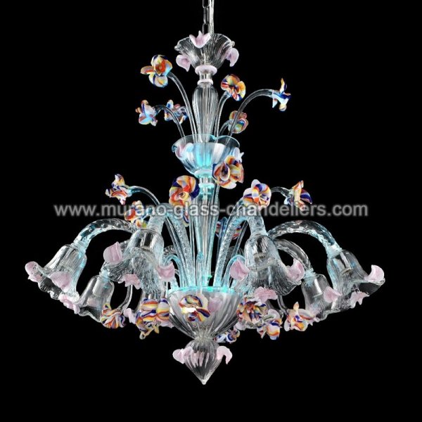 MURANO GLASS CHANDELIERSۥꥢͥ󥬥饹ǥꥢ8CARNEVALEסW900H800mm