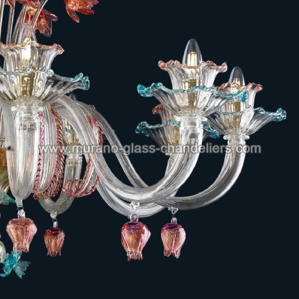 MURANO GLASS CHANDELIERSۥꥢͥ󥬥饹ǥꥢ8EVANGELINEסW950H900mm