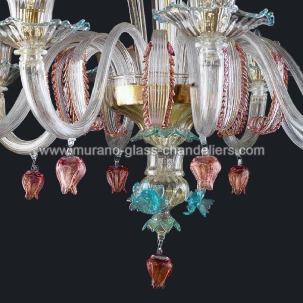 MURANO GLASS CHANDELIERSۥꥢͥ󥬥饹ǥꥢ8EVANGELINEסW950H900mm