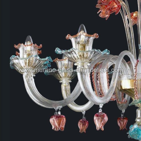 MURANO GLASS CHANDELIERSۥꥢͥ󥬥饹ǥꥢ8EVANGELINEסW950H900mm