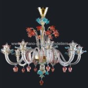 MURANO GLASS CHANDELIERSۥꥢͥ󥬥饹ǥꥢ8EVANGELINEסW950H900mm