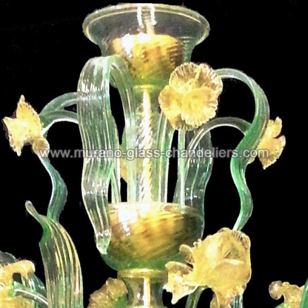 MURANO GLASS CHANDELIERSۥꥢͥ󥬥饹ǥꥢ6FIORE D'ACQUAסW600H900mm