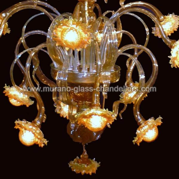 MURANO GLASS CHANDELIERSۥꥢͥ󥬥饹ǥꥢ48GIRASOLI LUMINOSIסW1200H1600mm