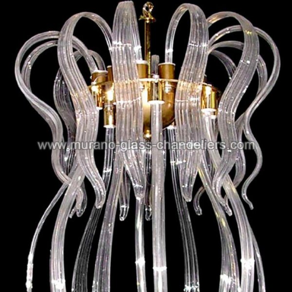 MURANO GLASS CHANDELIERSۥꥢͥ󥬥饹ǥꥢ6MEDUSAסW600H700mm