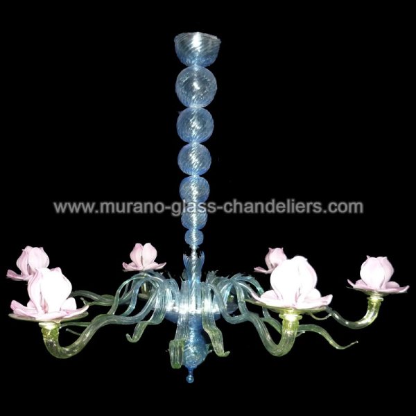 MURANO GLASS CHANDELIERSۥꥢͥ󥬥饹ǥꥢ12NINFEAסW1200H900mm