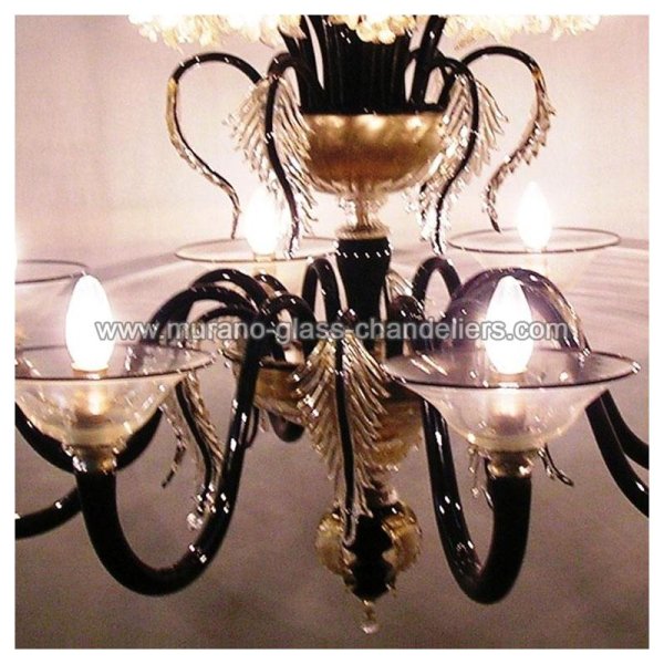 MURANO GLASS CHANDELIERSۥꥢͥ󥬥饹ǥꥢ8PIRAMIDEסW900H900mm