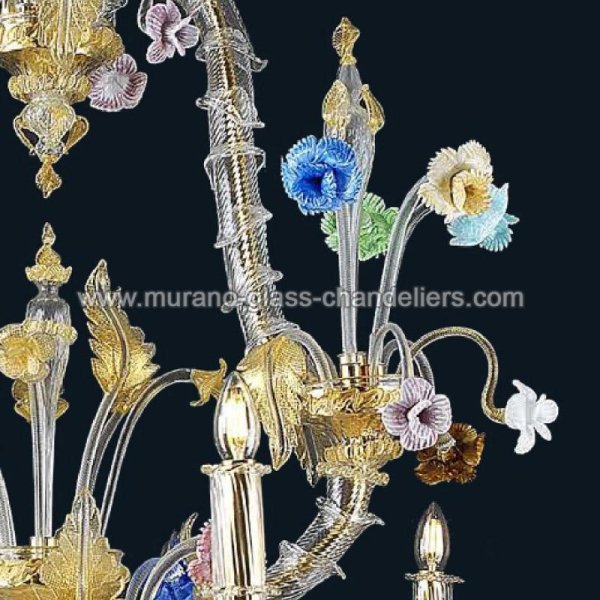 MURANO GLASS CHANDELIERSۥꥢͥ󥬥饹ǥꥢ20REAסW2000H1450mm