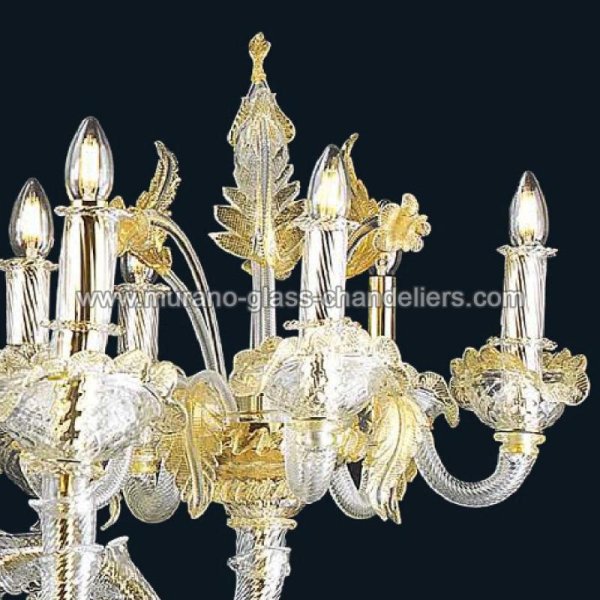 MURANO GLASS CHANDELIERSۥꥢͥ󥬥饹ǥꥢ20REAסW2000H1450mm