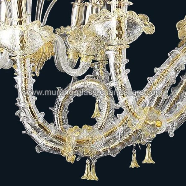 MURANO GLASS CHANDELIERSۥꥢͥ󥬥饹ǥꥢ20REAסW2000H1450mm