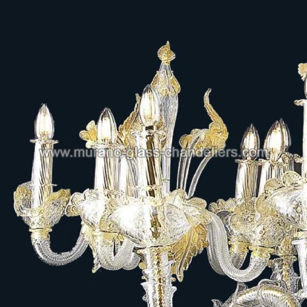 MURANO GLASS CHANDELIERSۥꥢͥ󥬥饹ǥꥢ20REAסW2000H1450mm