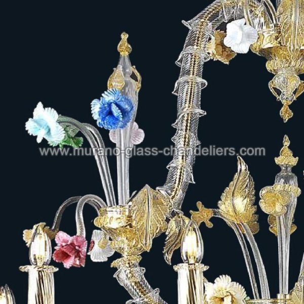 MURANO GLASS CHANDELIERSۥꥢͥ󥬥饹ǥꥢ20REAסW2000H1450mm