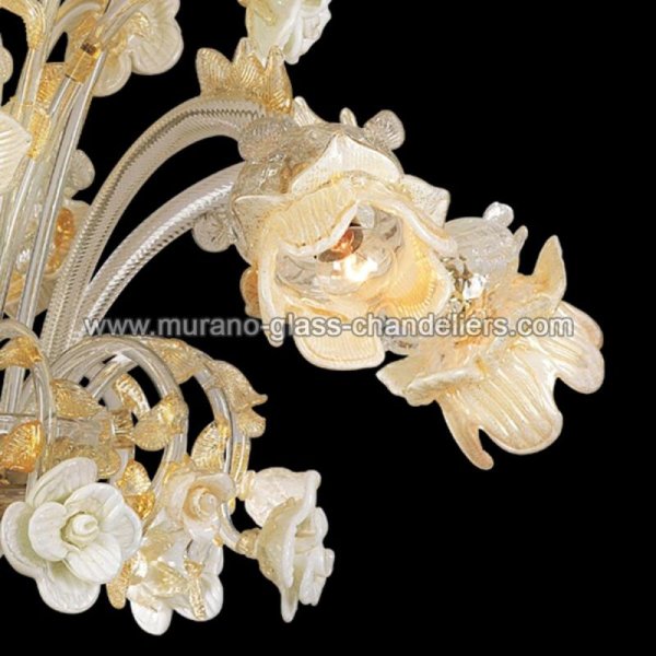 MURANO GLASS CHANDELIERSۥꥢͥ󥬥饹ǥꥢ6TALLULAHסW900H850mm