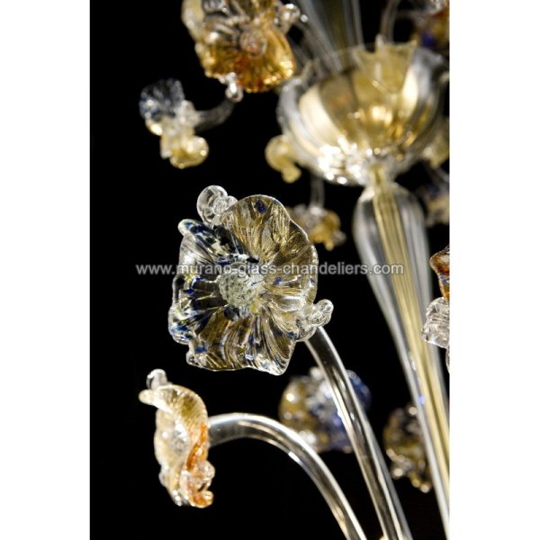 MURANO GLASS CHANDELIERSۥꥢͥ󥬥饹ǥꥢ8TIEPOLOסW930H980mm