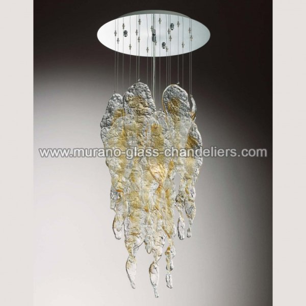 MURANO GLASS CHANDELIERSۥꥢͥ󥬥饹ǥꥢ3AURELסW400H950mm