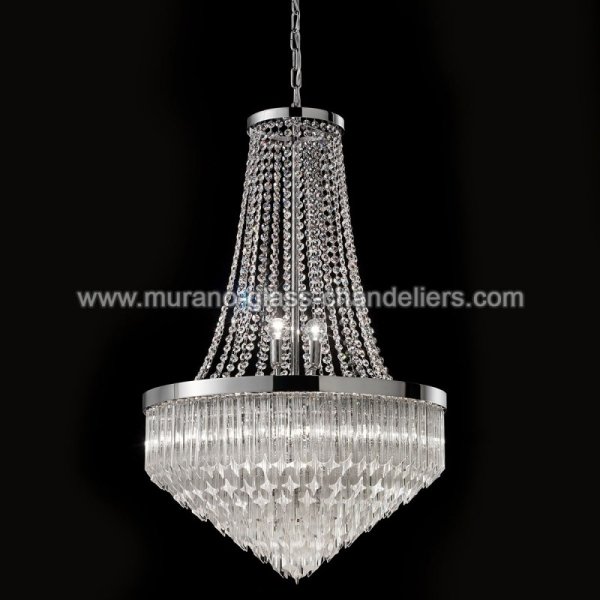 MURANO GLASS CHANDELIERSۥꥢͥ󥬥饹ǥꥢ8BELLAסW600H900mm