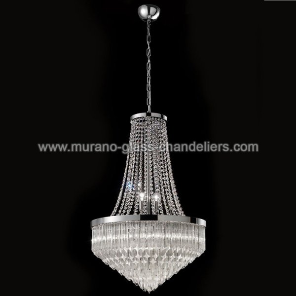 MURANO GLASS CHANDELIERSۥꥢͥ󥬥饹ǥꥢ8BELLAסW600H900mm