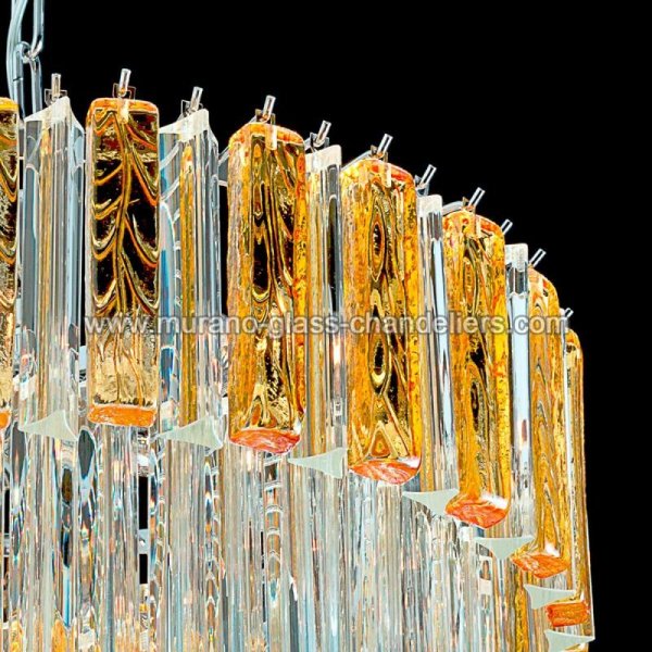 MURANO GLASS CHANDELIERSۥꥢͥ󥬥饹ǥꥢ9BETTEסW600H450mm