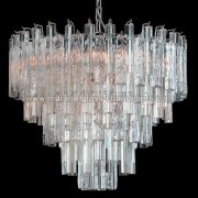 【MURANO GLASS CHANDELIERS】イタリア・ヴェネチアンガラスシャンデリア9灯「CANDY」（W600×H500mm）