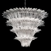 【MURANO GLASS CHANDELIERS】イタリア・ヴェネチアンガラスシャンデリア12灯「CASABLANCA」（W1000×H750mm）
