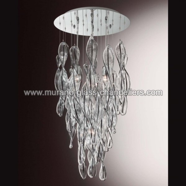 MURANO GLASS CHANDELIERSۥꥢͥ󥬥饹ǥꥢ4ELICAסW500H1100mm