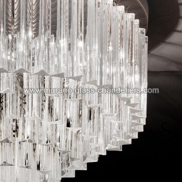 MURANO GLASS CHANDELIERSۥꥢͥ󥬥饹󥰥饤6ESMERALDAסW500H360mm