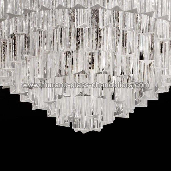 MURANO GLASS CHANDELIERSۥꥢͥ󥬥饹󥰥饤6ESMERALDAסW500H360mm