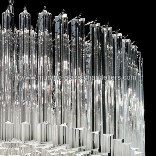 MURANO GLASS CHANDELIERSۥꥢͥ󥬥饹ǥꥢ8ESMERALDAסW750H330mm