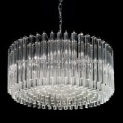 【MURANO GLASS CHANDELIERS】イタリア・ヴェネチアンガラスシャンデリア8灯「ESMERALDA」（W750×H330mm）