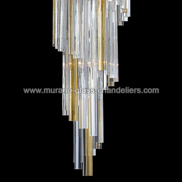 MURANO GLASS CHANDELIERSۥꥢͥ󥬥饹ǥꥢ12GWENסW550H1500mm