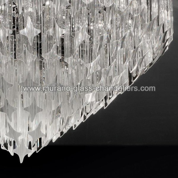 MURANO GLASS CHANDELIERSۥꥢͥ󥬥饹󥰥饤6HARMONYסW600H430mm