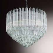 【MURANO GLASS CHANDELIERS】イタリア・ヴェネチアンガラスシャンデリア6灯「HARMONY」（W600×H500mm）<img class='new_mark_img2' src='https://img.shop-pro.jp/img/new/icons1.gif' style='border:none;display:inline;margin:0px;padding:0px;width:auto;' />