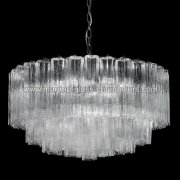 【MURANO GLASS CHANDELIERS】イタリア・ヴェネチアンガラスシャンデリア6灯「HOLLY」（W750×H400mm）<img class='new_mark_img2' src='https://img.shop-pro.jp/img/new/icons1.gif' style='border:none;display:inline;margin:0px;padding:0px;width:auto;' />