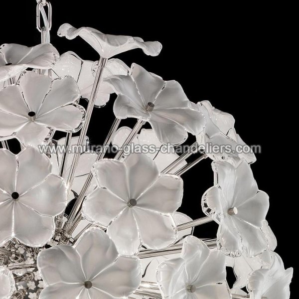 MURANO GLASS CHANDELIERSۥꥢͥ󥬥饹ǥꥢ6LOTUSסW700H700mm