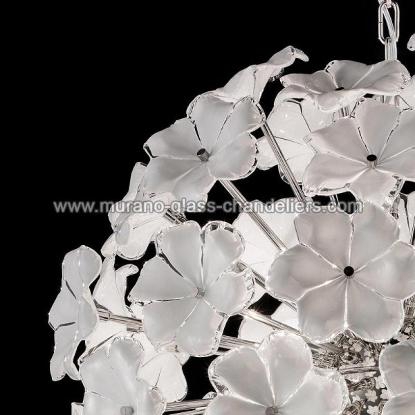 MURANO GLASS CHANDELIERSۥꥢͥ󥬥饹ǥꥢ6LOTUSסW700H700mm