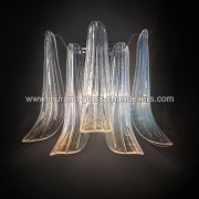【MURANO GLASS CHANDELIERS】イタリア・ヴェネチアンガラスウォールライト2灯「MILDRED」（W350×H350mm）<img class='new_mark_img2' src='https://img.shop-pro.jp/img/new/icons1.gif' style='border:none;display:inline;margin:0px;padding:0px;width:auto;' />