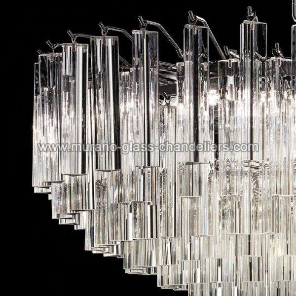 MURANO GLASS CHANDELIERSۥꥢͥ󥬥饹ǥꥢ9REGINAסW670H330mm