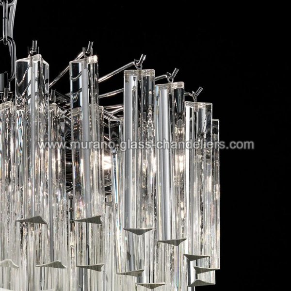 MURANO GLASS CHANDELIERSۥꥢͥ󥬥饹ǥꥢ4REGINETTAסW450H250mm