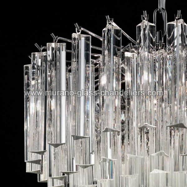 MURANO GLASS CHANDELIERSۥꥢͥ󥬥饹ǥꥢ4REGINETTAסW450H250mm