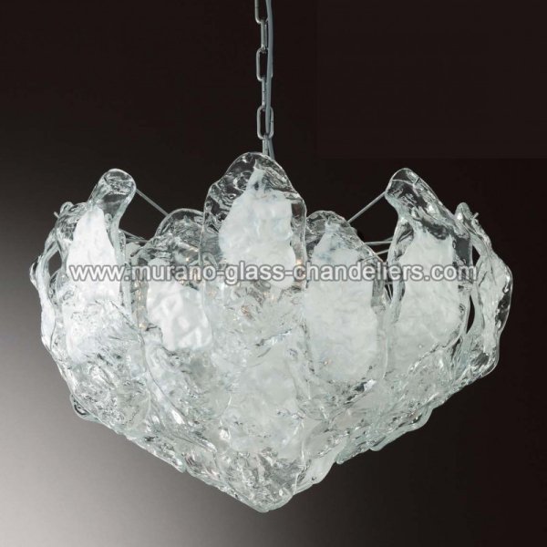 MURANO GLASS CHANDELIERSۥꥢͥ󥬥饹ǥꥢ6SANDYסW600H500mm