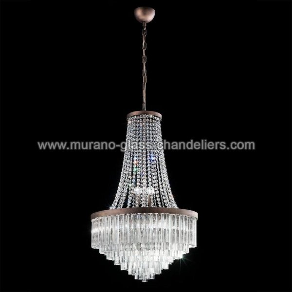 MURANO GLASS CHANDELIERSۥꥢͥ󥬥饹ǥꥢ8SOPHIAסW450H750mm