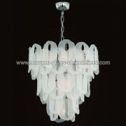 【MURANO GLASS CHANDELIERS】イタリア・ヴェネチアンガラスシャンデリア7灯「VICKY」（W550×H600mm）<img class='new_mark_img2' src='https://img.shop-pro.jp/img/new/icons1.gif' style='border:none;display:inline;margin:0px;padding:0px;width:auto;' />