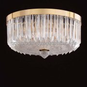 【MURANO GLASS CHANDELIERS】イタリア・ヴェネチアンガラスシーリングライト4灯「WHITNEY」（W420×H200mm）<img class='new_mark_img2' src='https://img.shop-pro.jp/img/new/icons1.gif' style='border:none;display:inline;margin:0px;padding:0px;width:auto;' />