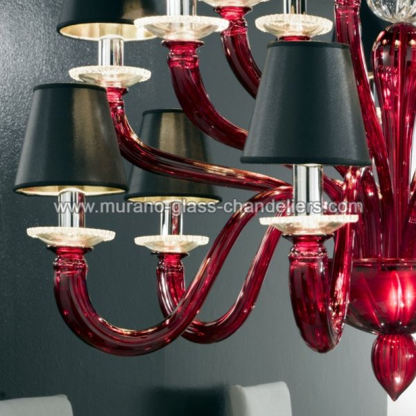 MURANO GLASS CHANDELIERSۥꥢͥ󥬥饹ǥꥢ18BANQUOסW900H780mm