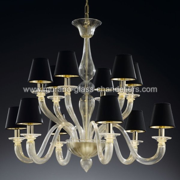 MURANO GLASS CHANDELIERSۥꥢͥ󥬥饹ǥꥢ12BANQUOסW900H720mm