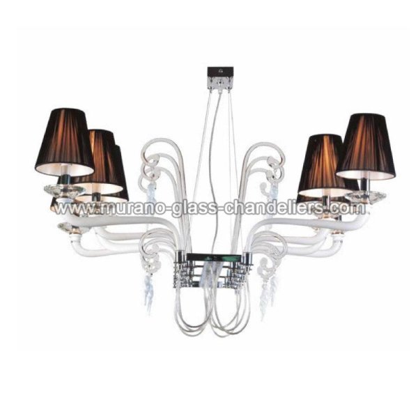 MURANO GLASS CHANDELIERSۥꥢͥ󥬥饹ǥꥢ8CONSTANCEסW700H800mm